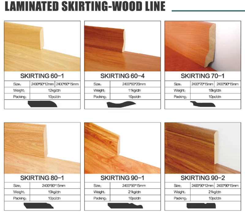 Multi-Color Concave Line Skirting