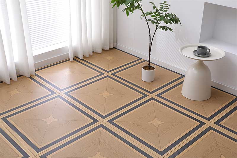 Starburst Patterned Laminate Flooring